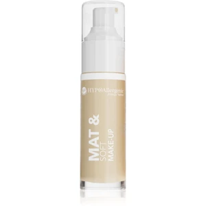 Bell Hypoallergenic Mat&Soft ľahký zmatňujúci make-up odtieň 04 Golden Beige 30 ml