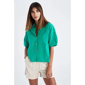 DEFACTO Boxy Fit Short Sleeve Shirt