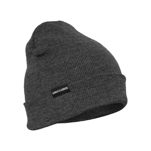 Čepice Basic Flap Beanie  - tmavě šedá