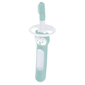 MAM Massaging Brush zubná kefka pre deti 3m+ Turquoise 1 ks