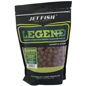 Jet fish  boilie legend range seafood + švestka / česnek-10 kg 20 mm