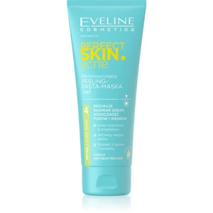 Eveline Cosmetics Perfect Skin .acne exfoliačná maska 3v1 75 ml