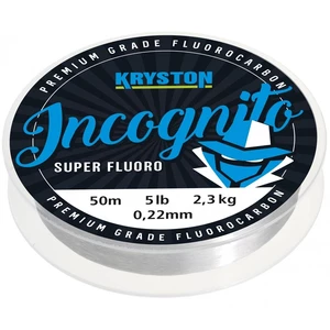 Kryston fluorocarbon incognito čirý 20 m - průměr 0,22 mm / nosnost 5 lb