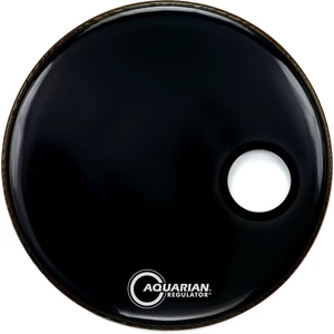 Aquarian RSM20BK Regulator Port/Ring 20" Negro Cabeza de tambor resonante