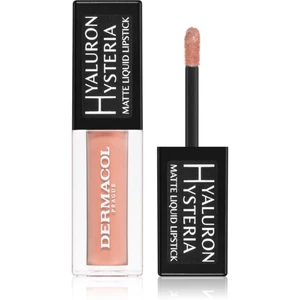 Dermacol Hyaluron Hysteria Matte Liquid Lipstick szminka w płynie z formułą matującą No.02 4,5 ml