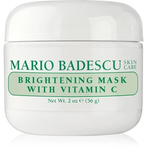 Mario Badescu Brightening Mask with Vitamin C rozjasňující maska pro mdlou, nesjednocenou pleť 56 g
