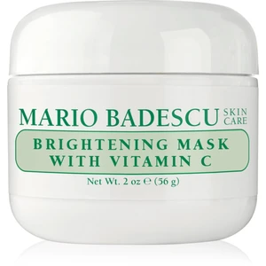 Mario Badescu Brightening Mask with Vitamin C rozjasňující maska pro mdlou, nesjednocenou pleť 56 g