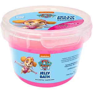 Nickelodeon Paw Patrol Jelly Bath koupelový přípravek pro děti Raspberry - Skye 100 g