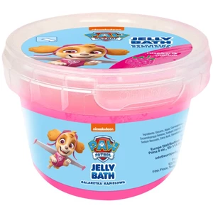 Nickelodeon Paw Patrol Jelly Bath koupelový přípravek pro děti Raspberry - Skye 100 g