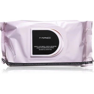 MAC Cosmetics Gently Off Wipes + Micellar Water odličovacie obrúsky na make-up 80 ks