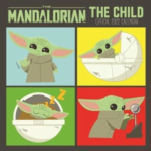Kalendář 2022 Star Wars Mandalorian/The Child - nástěnný