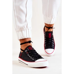 Leather Sneakers BIG STAR JJ274129 Black