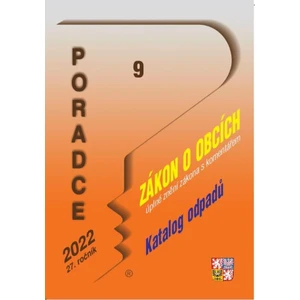 Poradce 9/2022 Zákon o obcích s komentářem - Petr Taranda
