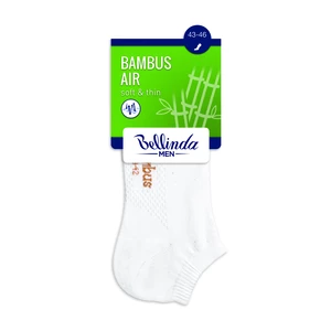Bellinda 
BAMBUS AIR IN-SHOE SOCKS - Krátke pánske bambusové ponožky - sivá