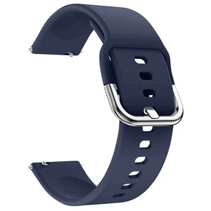 4wrist Silikonový řemínek - Tmavě modrý 22 mm