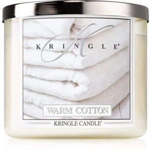 Kringle Candle Warm Cotton vonná sviečka I. 411 g