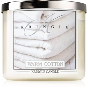 Kringle Candle Warm Cotton vonná sviečka I. 411 g