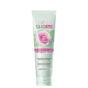 ELLEMARE Jílová čisticí maska pro mastnou pleť Roses Acne Help (Clay Scrub Mask) 150 ml