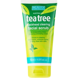Beauty Formulas Pleťový peeling Tea Tree (Blackhead Clearing Facial Scrub) 150 ml
