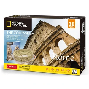 CubicFun Puzzle 3D National Geographic Colosseum 131 dílků