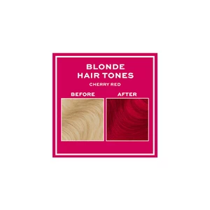 Revolution Haircare Tones For Blondes tónovací balzam pre blond vlasy odtieň Cherry Red 150 ml