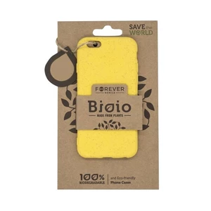 Kryt na mobil Forever Bioio na Apple iPhone 7/8/SE (2020) (HOUAPIP78BIOYL) žltý zadný kryt na mobil • 100 % biologicky rozložiteľný • materiál: organi