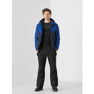 4F MEN'S SKI JACKET KUMN002 Modrá M