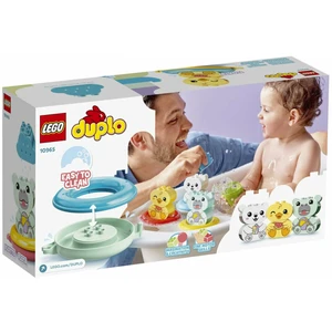 LEGO Duplo 10965 Zábava v lázni: Plovoucí vlak se zvířátky