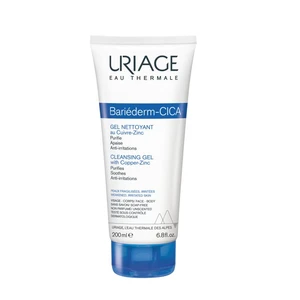 Uriage Bariederm Repairing Cica-cream With Cu-Zn ukľudňujúca emulzia pre obnovu pleti 200 ml