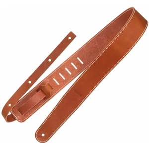 Richter Raw II Contour Torro Tan Leather guitar strap Brown