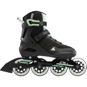 Rollerblade Spark 84 W Patine în linie Black/Mint Green 37