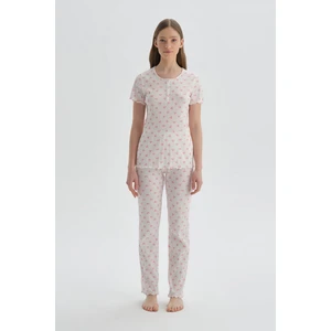 Dagi White Pajama Set