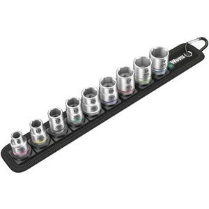 Wera 003973 Sada Belt B 4. Nástrčné nástavce pro Zyklop 3/8" (9 ks)