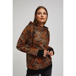 Sweatshirt with sheet printing