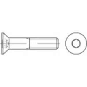 Zápustný šroub TOOLCRAFT 148818, N/A, M5, 12 mm, ocel, 100 ks