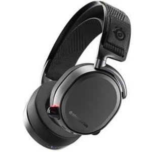 Steelseries Arctis Pro Wireless herní headset bez kabelu přes uši, s Bluetooth, s USB, jack 3,5 mm, černá