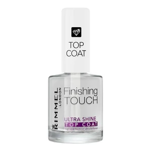 Rimmel Finishing Touch Ultra Shine vrchní lak na nehty pro dokonalou ochranu a intenzivní lesk 12 ml