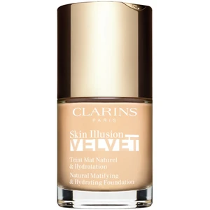 Clarins Skin Illusion Velvet tekutý make-up s matným finišem s vyživujícím účinkem odstín 100.3N 30 ml