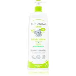 Alphanova Baby Bio čisticí mléko pro děti od narození 500 ml