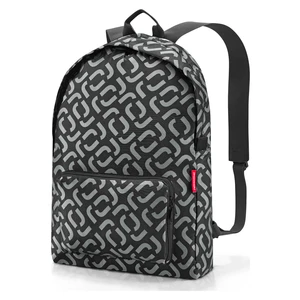 Skládací batoh Reisenthel Mini Maxi Rucksack Signature black