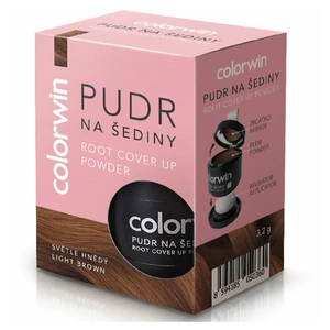 Colorwin Púder na šediny (Root Cover Up Powder) 3,2 g Světle hnědý