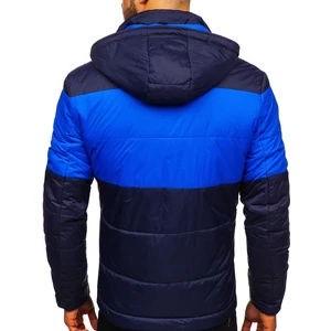 Men's winter jacket with hood EXTREME 1982 - dark blue,