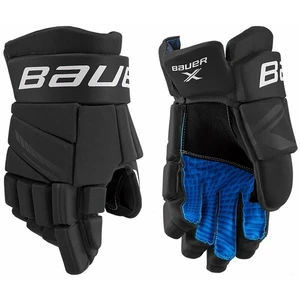 Bauer Eishockey-Handschuhe S21 X INT 12 Schwarz-Weiß