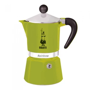 Bialetti Rainbow 3 šálky zelená