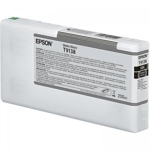 Epson T9138 matná čierna (matte black) originálna cartridge