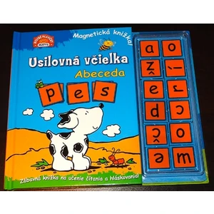 Usilovná včielka Abeceda -- Magnetická knižka pes