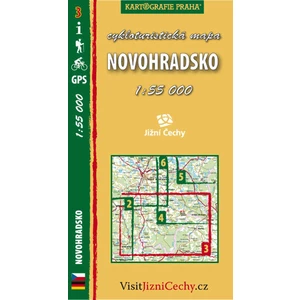 Novohradsko - cykloturistická mapa č. 3 /1:55 000 [Mapy, Atlasy]