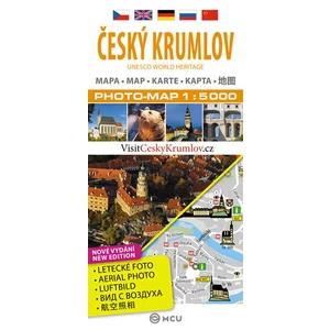 Český Krumlov - plán města 1:5 000 [Mapy, Atlasy]
