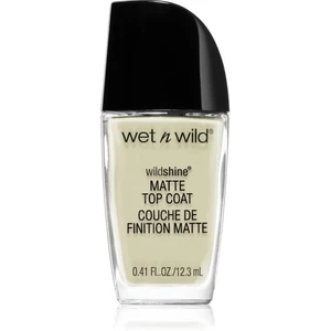 Wet N Wild Wild Shine vrchný lak na nechty s matným efektom transparentný 12.3 ml