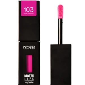 Gabriella Salvete Matná tekutá rtěnka Matte Lips Long Lasting 4,5 ml 103 Pink Passion